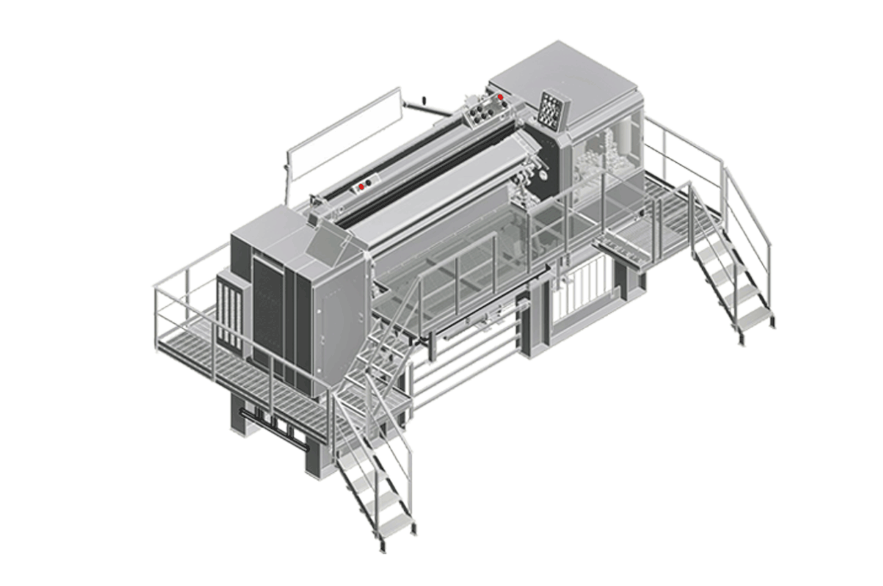 CONTINUOUS FLESHING MACHINE FOR PELT AND "SP” MOD FUR